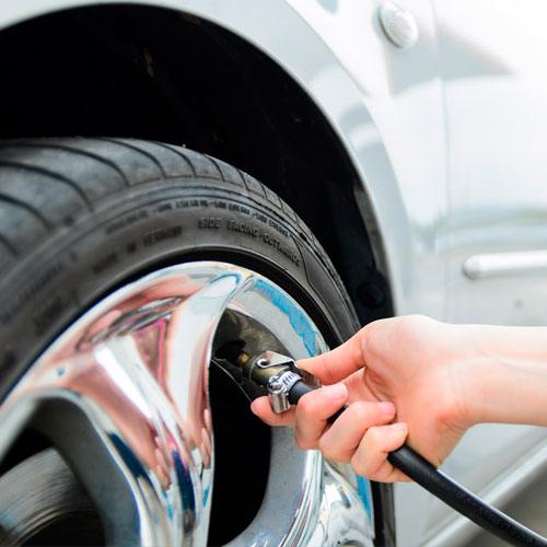 Calibragem com nitrogênio